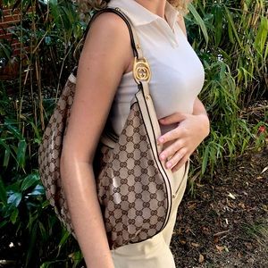 Vintage Gucci Hobo Shoulder Bag
